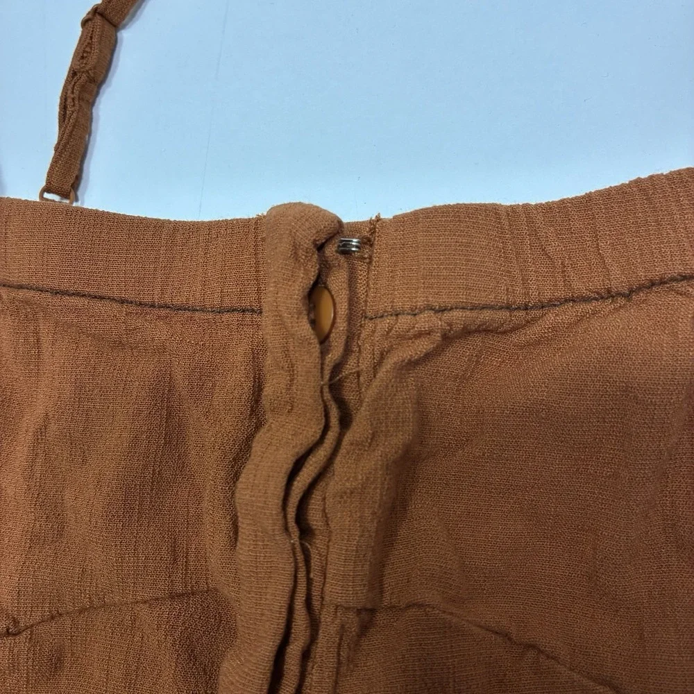 Free Movement‎ Women's Bustier Crop Top XS Boho Festival Spaghetti Strap Casual